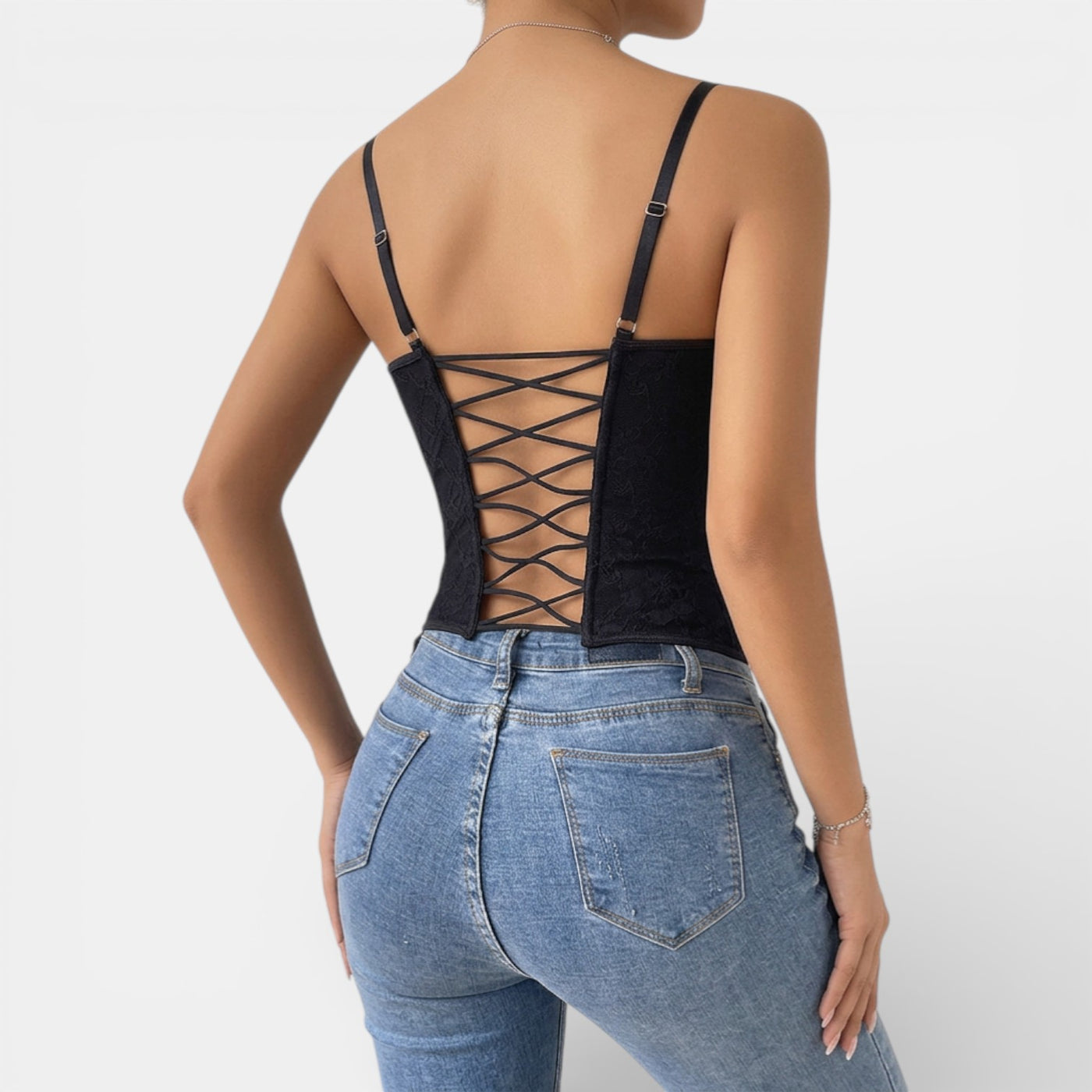 Women's Elegant and Comfortable Lace Bustier Top