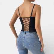 Women's Elegant and Comfortable Lace Bustier Top