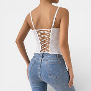 Women's Elegant and Comfortable Lace Bustier Top