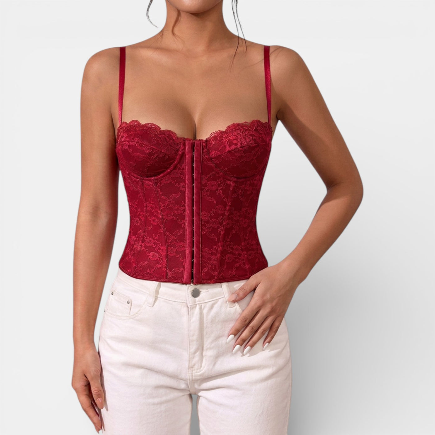 Women's Elegant and Comfortable Lace Bustier Top