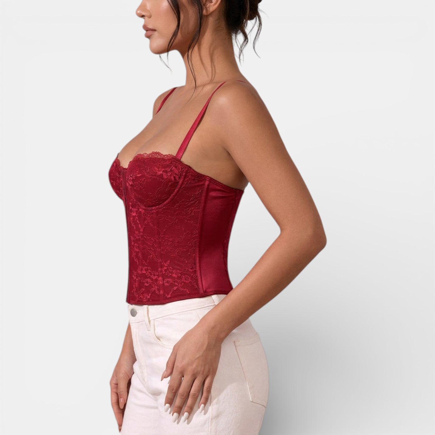 Women's Elegant and Comfortable Lace Bustier Top