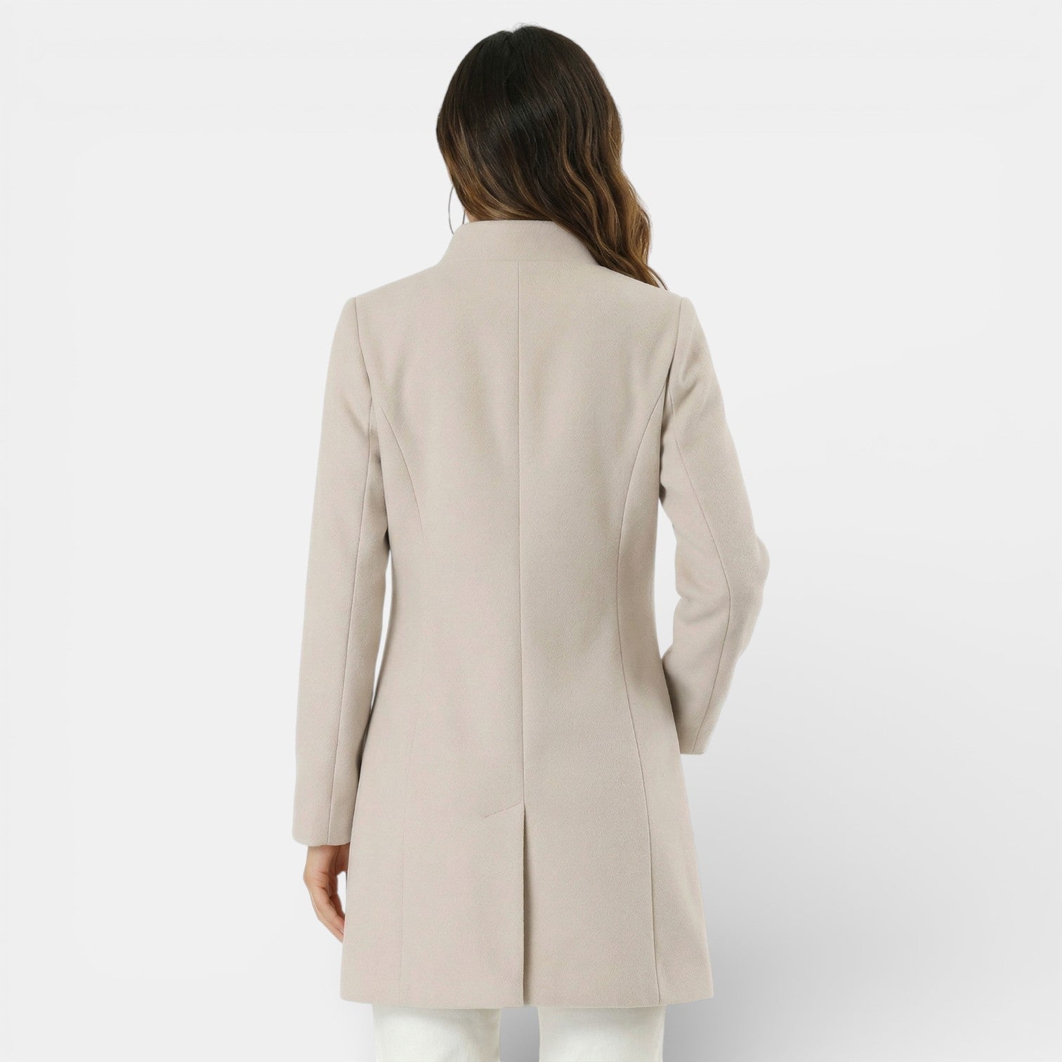 Gabardina Larga Mujer Casual