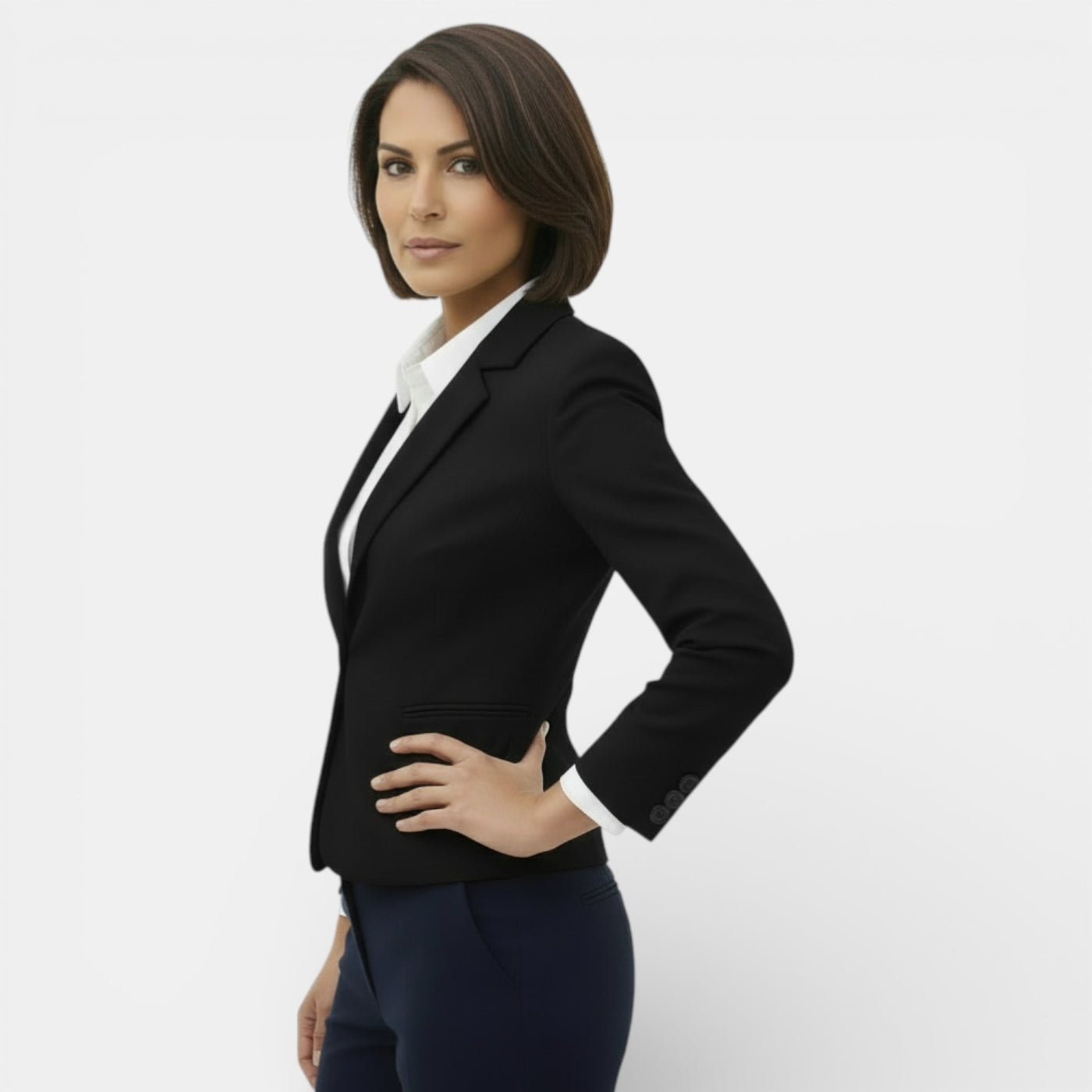Blazer Mujer Elegante Slim Fit