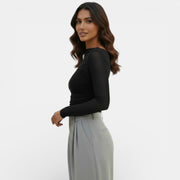 Women's Sheer Fitted Top