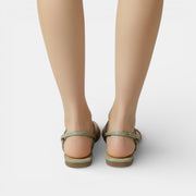 Women's Flat Roman Sandals with Straps