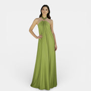 Vestido Satén Tirantes Mujer