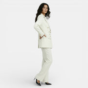 Conjunto Mujer Blazer Entallado y Pantalón Slim