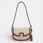 Bolso Saddle Lona Mujer