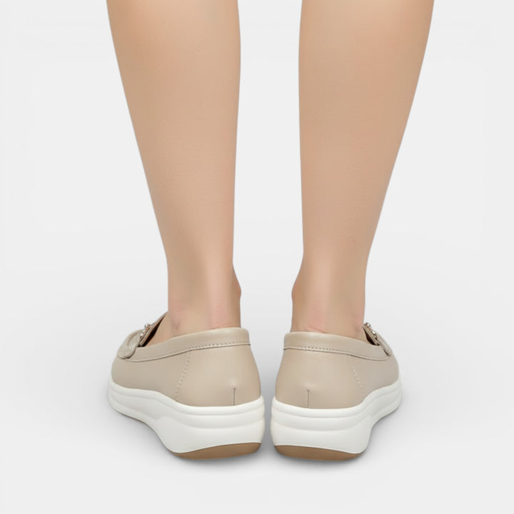 Zapatos Plataforma Mujer Hebilla Metálica