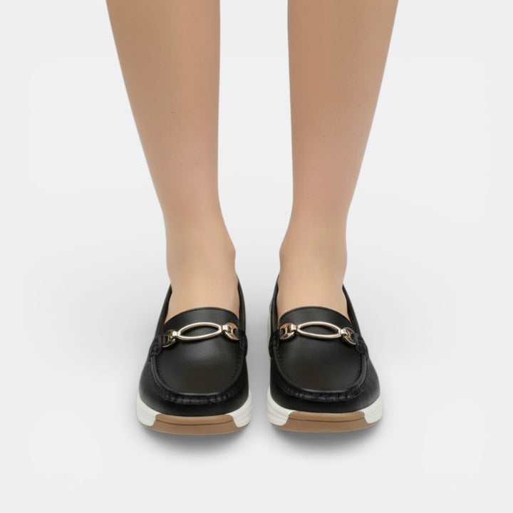 Zapatos Plataforma Mujer Hebilla Metálica