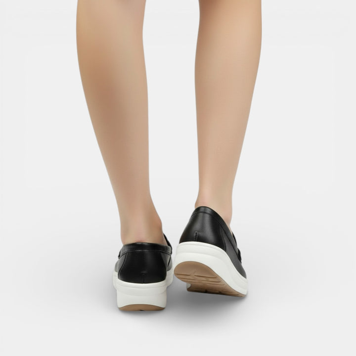 Zapatos Plataforma Mujer Hebilla Metálica