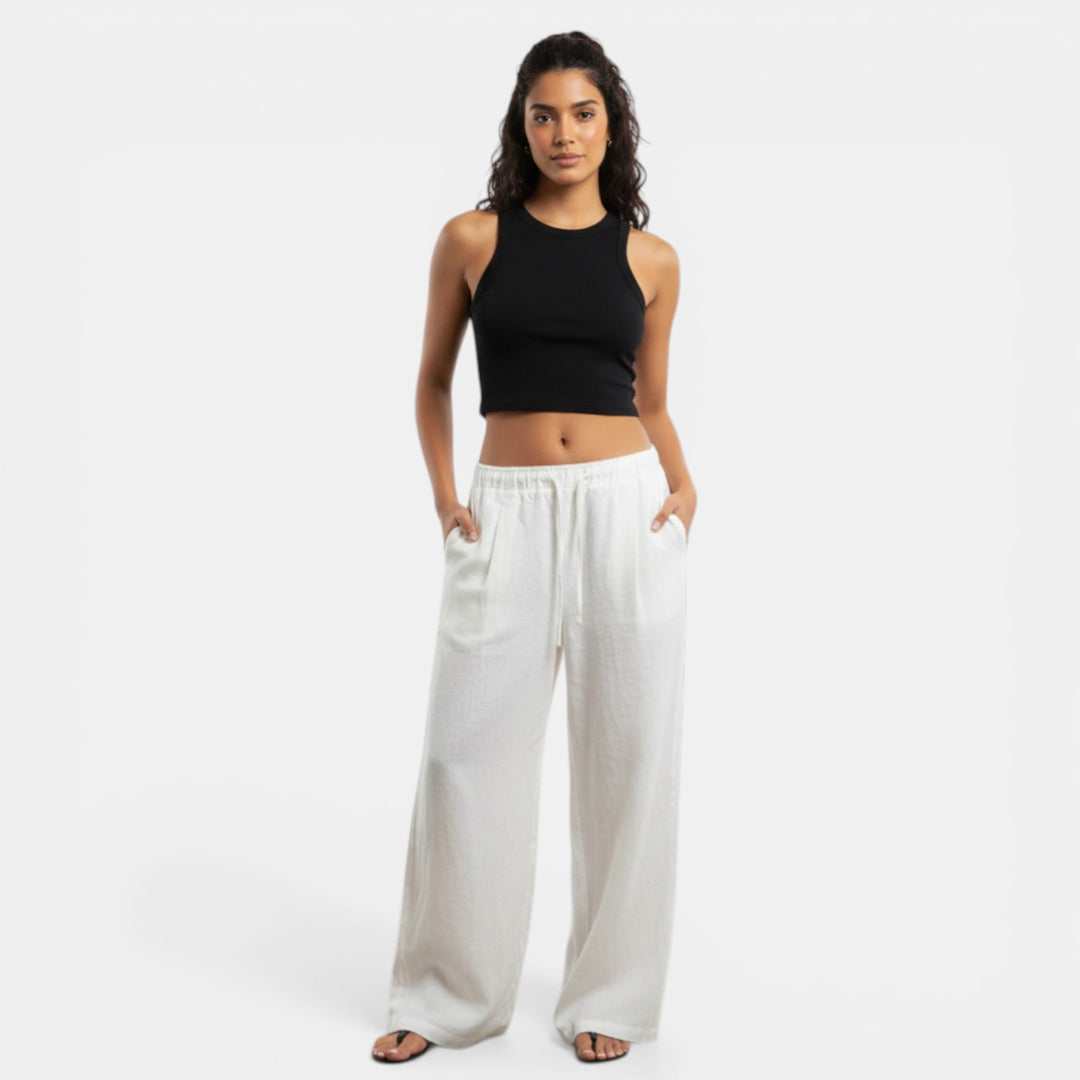 Pantalones Lino Mujer Verano