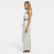 Women's Beach Set Bandeau Top and Long Dress