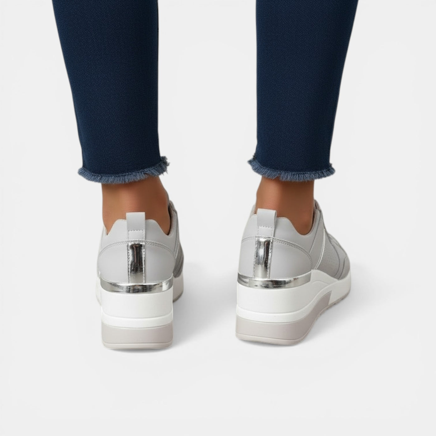 Zapatillas Plataforma Casual Moda