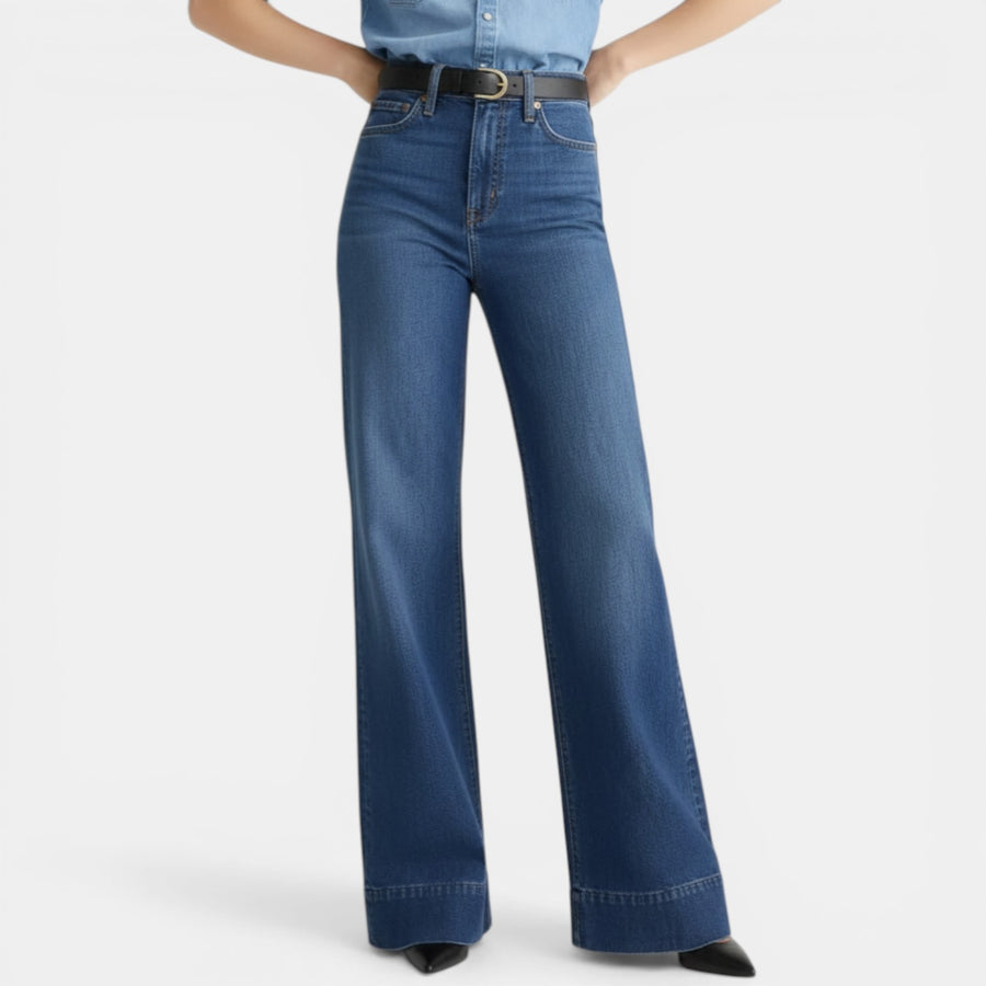 Pantalones Vaqueros Holgados Mujer