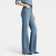 Pantalones Vaqueros Holgados Mujer