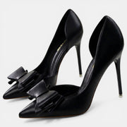 Women's Pointed Toe Pumps with Open Sides