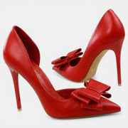 Women's Pointed Toe Pumps with Open Sides