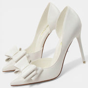 Women's Pointed Toe Pumps with Open Sides