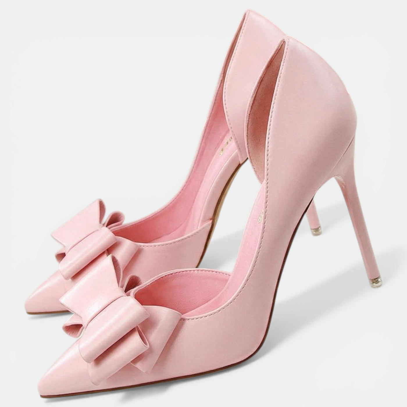 Women's Pointed Toe Pumps with Open Sides