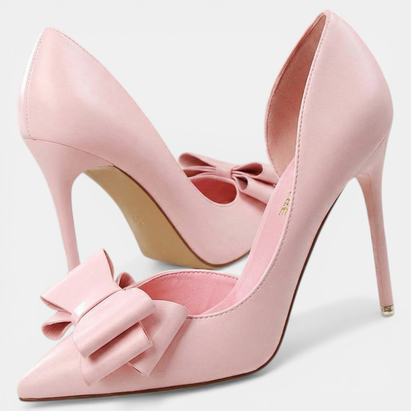 Women's Pointed Toe Pumps with Open Sides