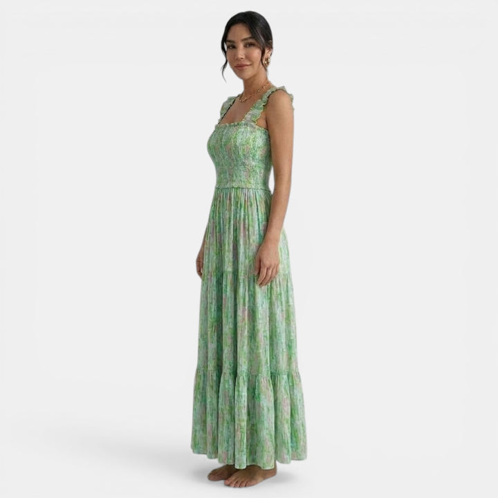 Vestido Boho Mujer Estampado Verano