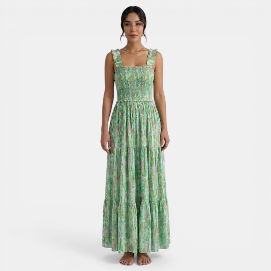 Vestido Boho Mujer Estampado Verano