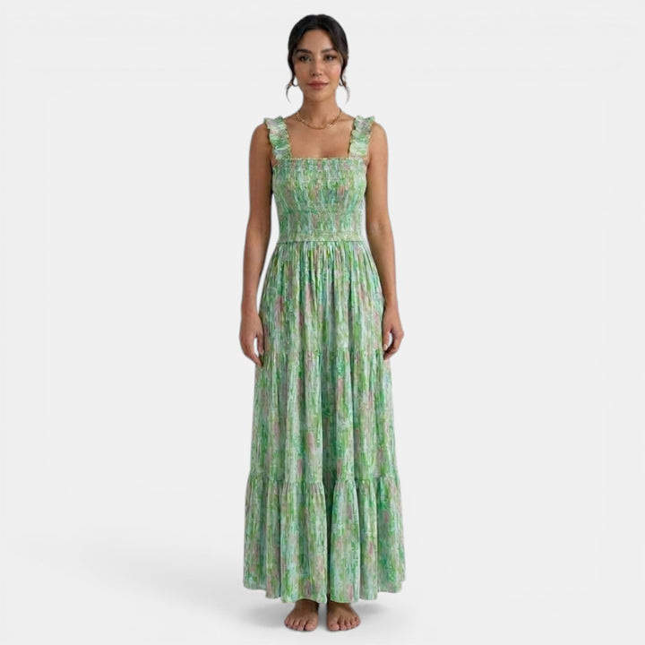 Vestido Boho Mujer Estampado Verano