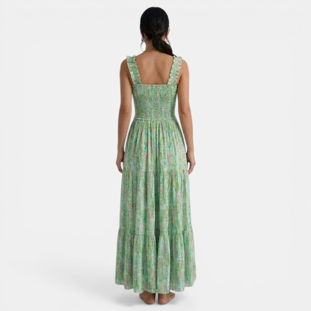 Vestido Boho Mujer Estampado Verano