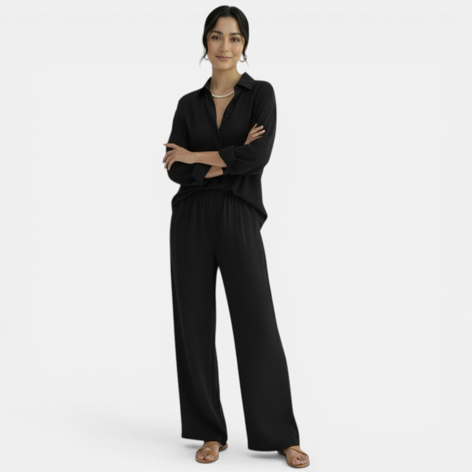 Conjunto Blusa y Pantalón Casual