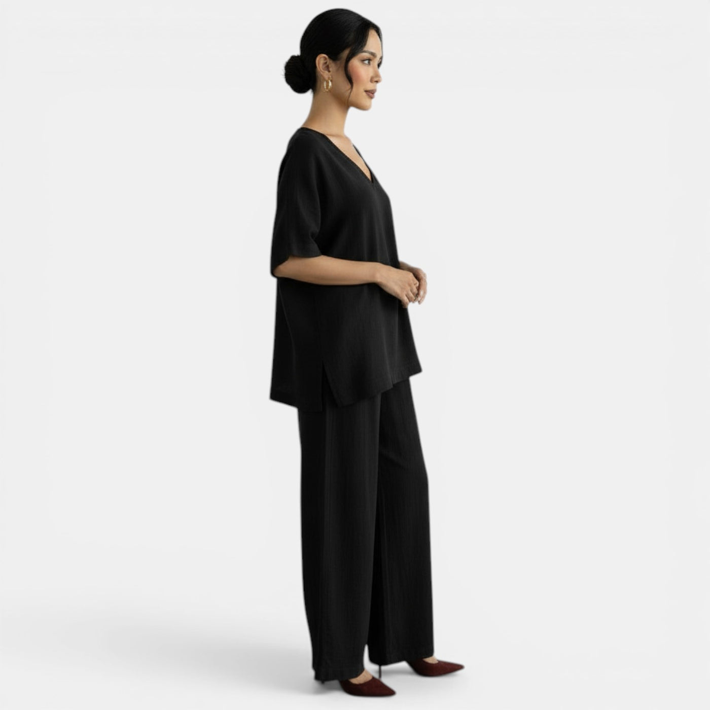 Women's Summer Cotton Linen Set