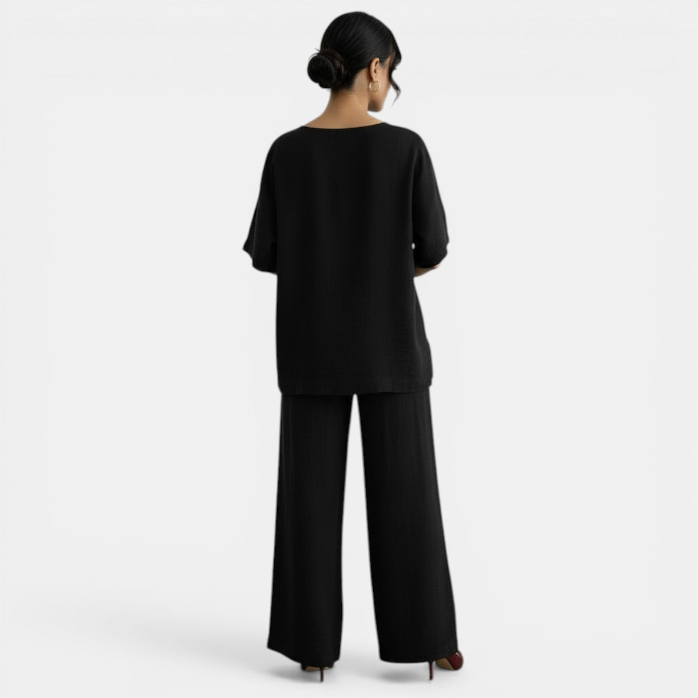 Women's Summer Cotton Linen Set