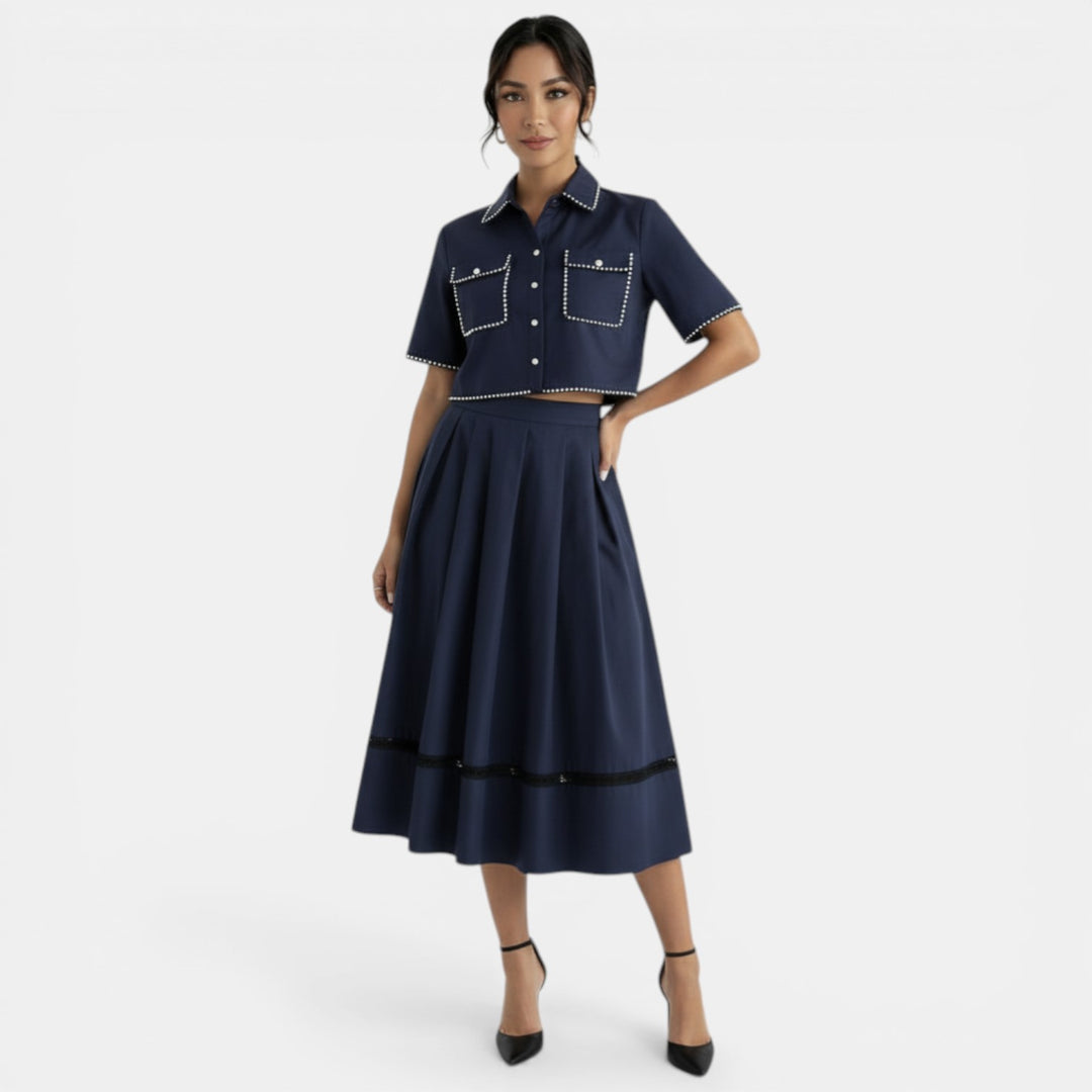 Elegant Embroidered Women&