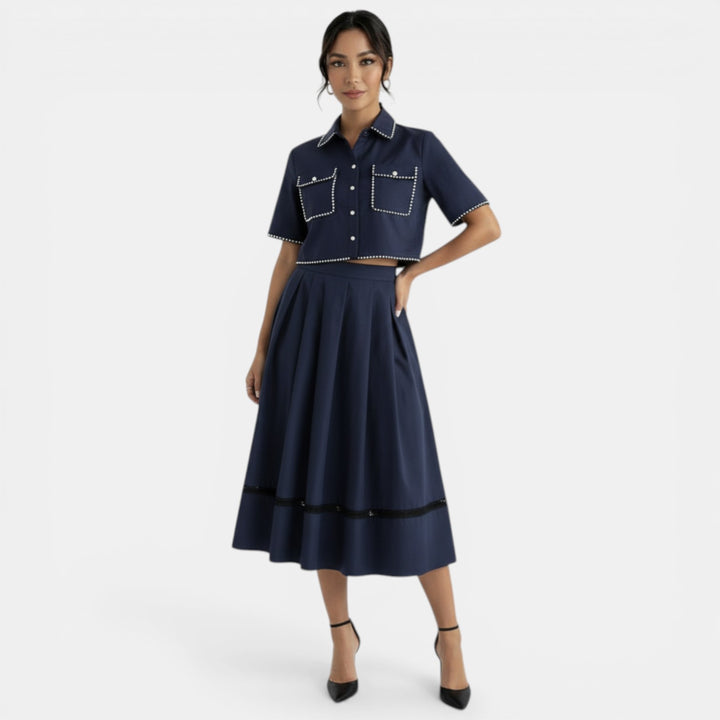 Elegant Embroidered Women&