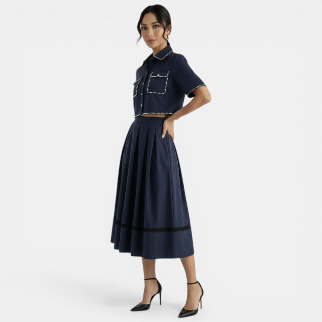 Elegant Embroidered Women&
