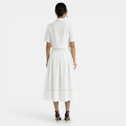 Conjunto Mujer Elegante Bordado