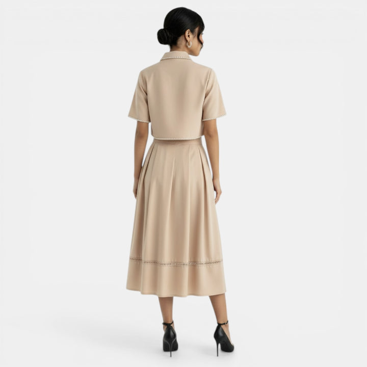 Elegant Embroidered Women&