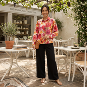 Camisa Floral Mujer Elegante