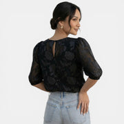 Blusa Gasa Mujer Elegante