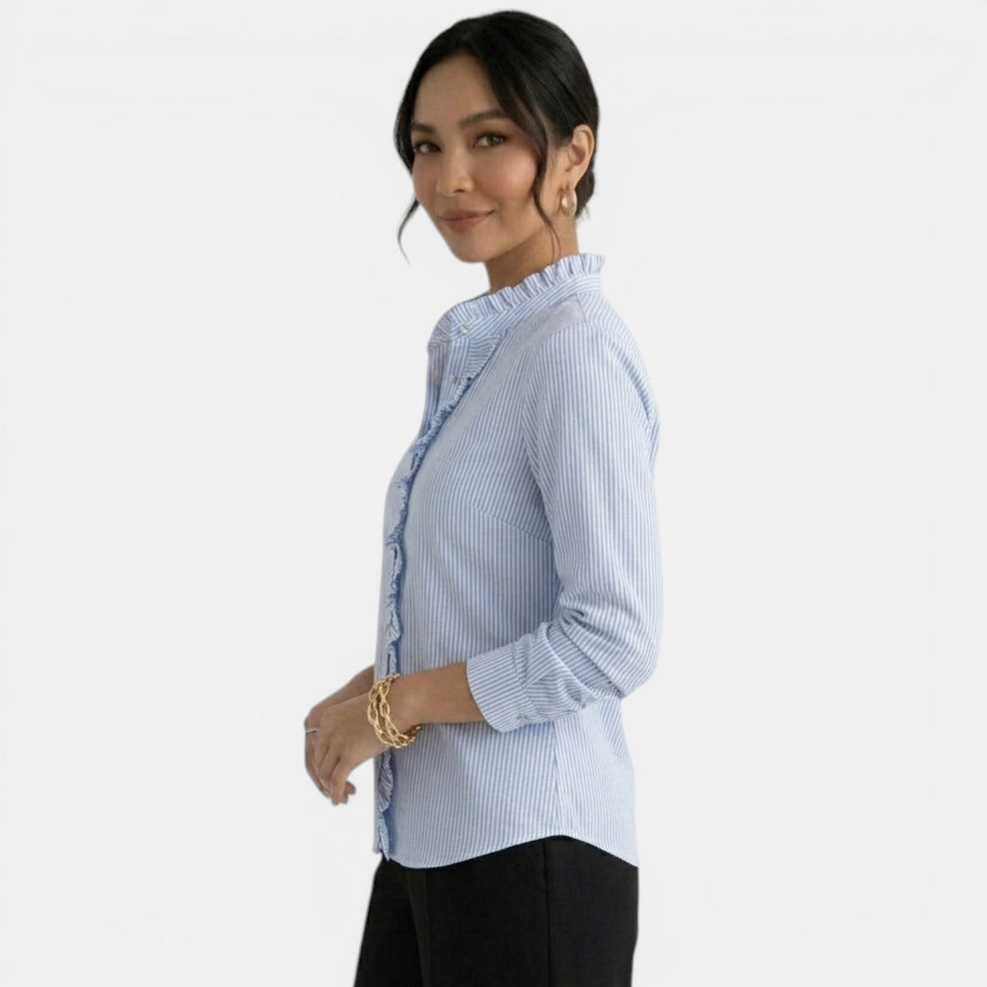 Blusa Rayas Elegante Mujer