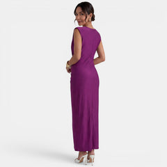 Vestido Largo Ajustado Elegante Mujer