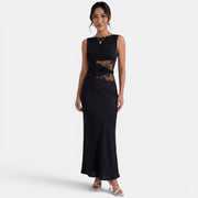 Elegant Women's Lace Maxi Dress