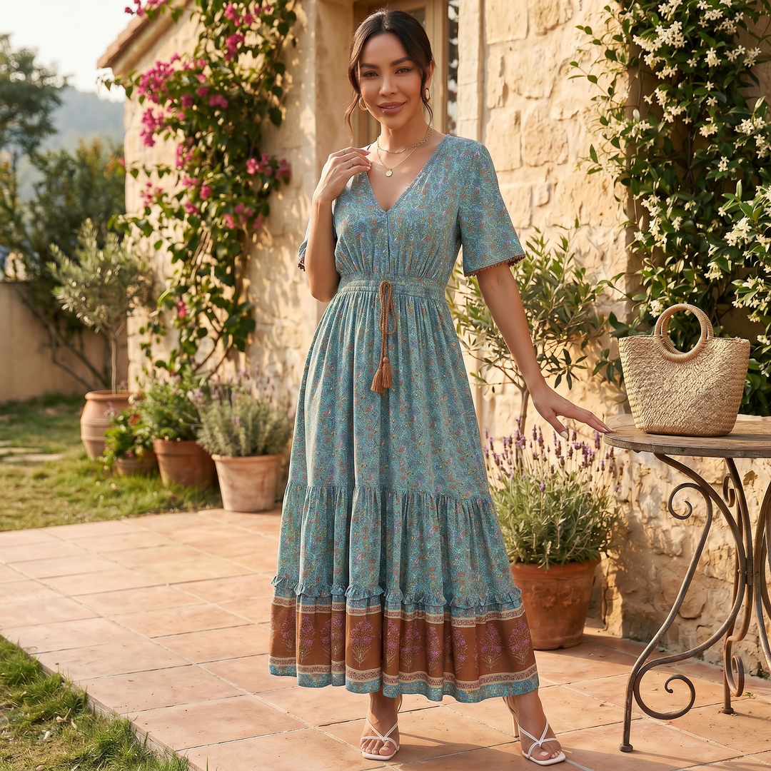 Vestido Boho Verano Mujer