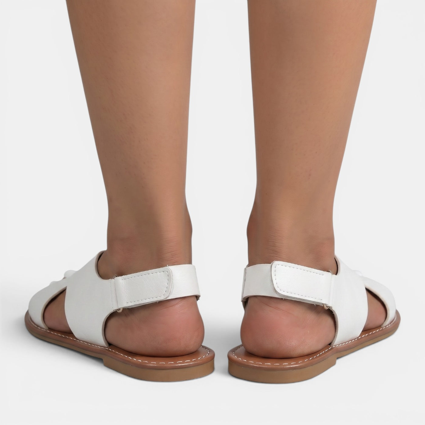 Women's Flat Leather Sandals