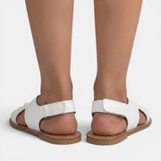 Women's Flat Leather Sandals
