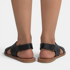Sandalias Planas Piel Mujer