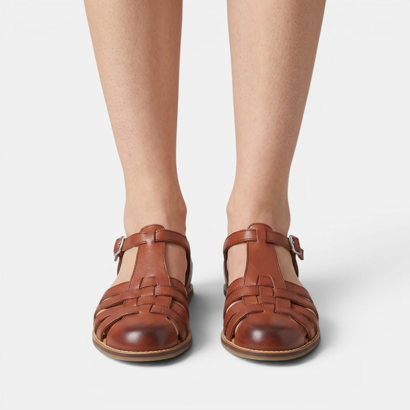 Women's Premium Leather Fisherman Sandals