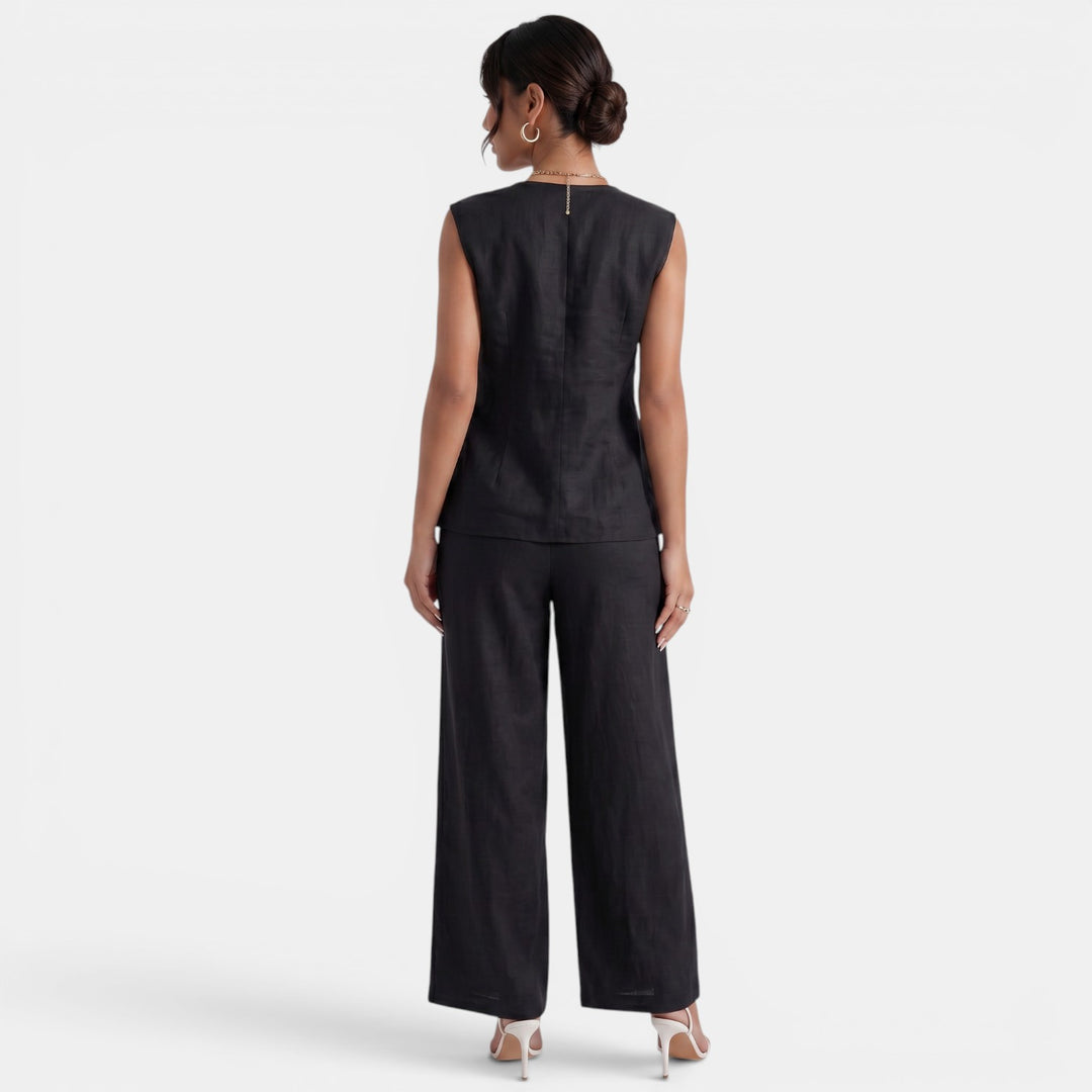 Conjunto Lino Mujer Elegante