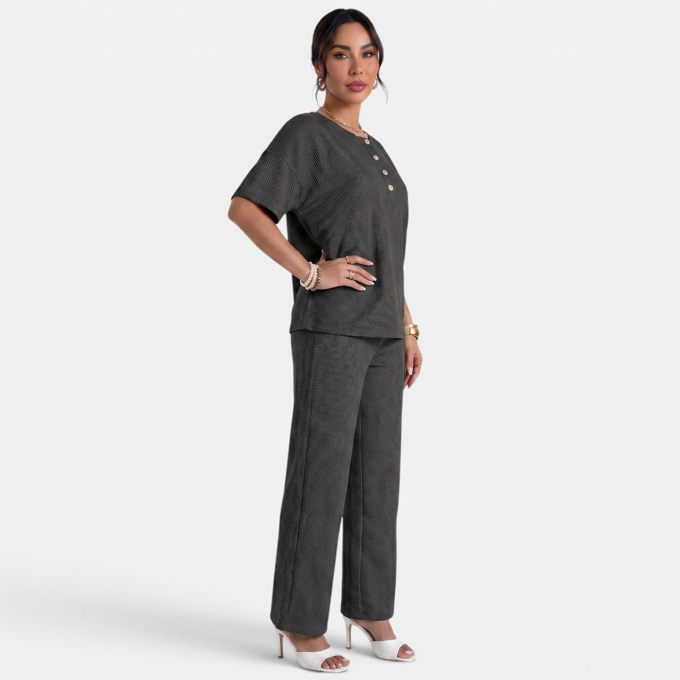 Conjunto Punto Mujer Elegante