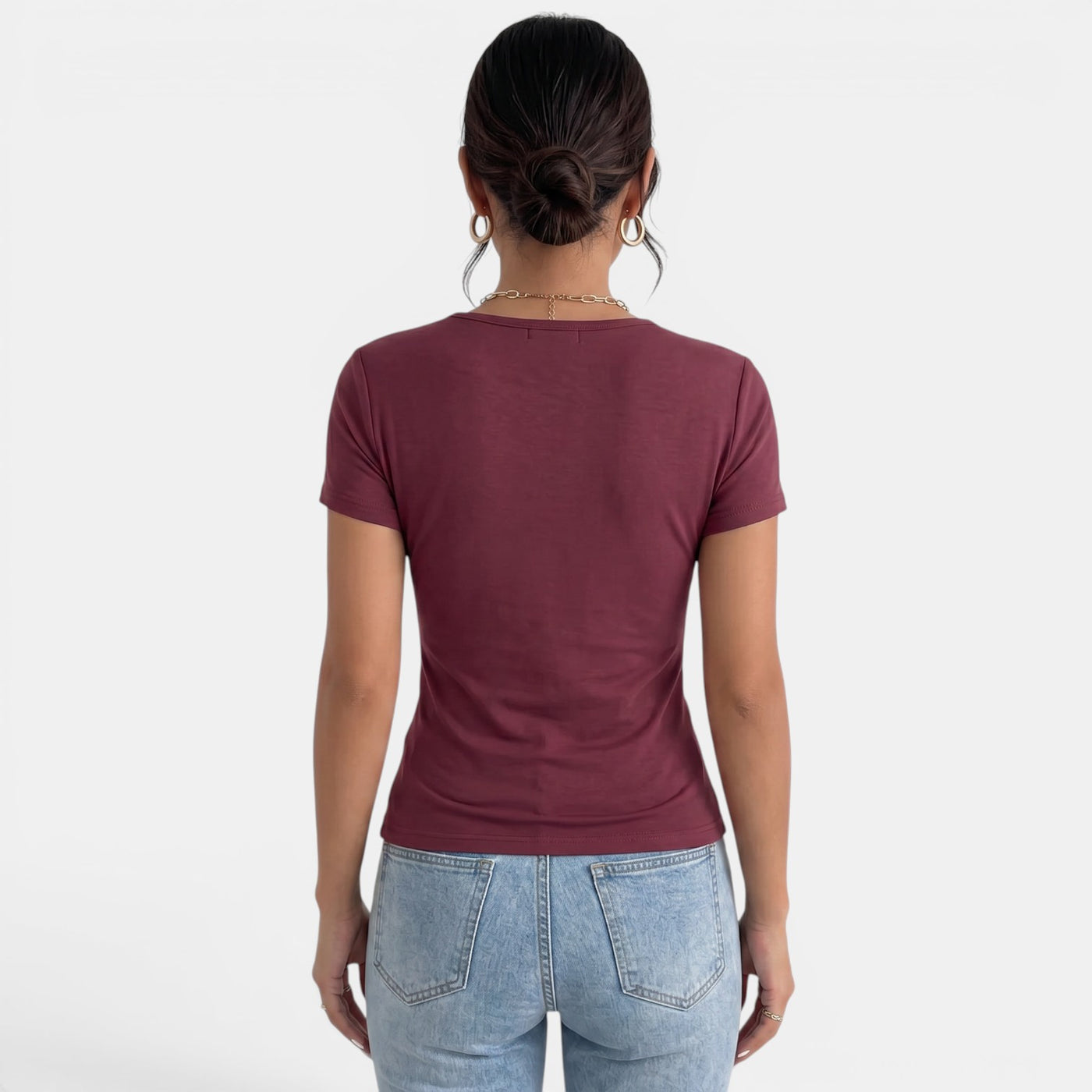 Camiseta Mujer Básica Verano